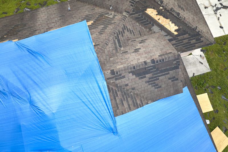 Roof Damage Restoration detail